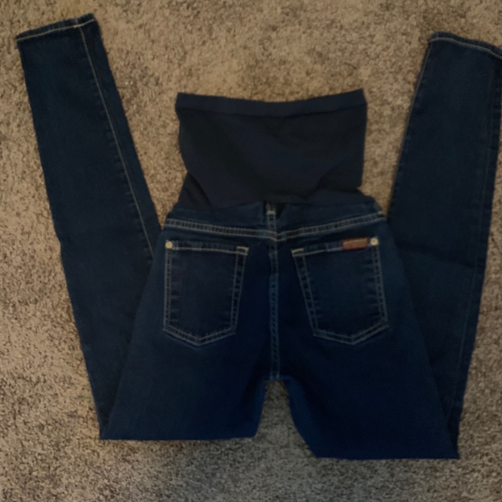 7 for All Mankind Skinny Maternity jeans